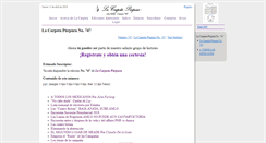 Desktop Screenshot of carpetapurpura.com